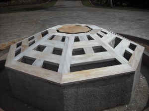 This Fountain was made from Quartzite, and designed specifically as the symbol of "feng shui".